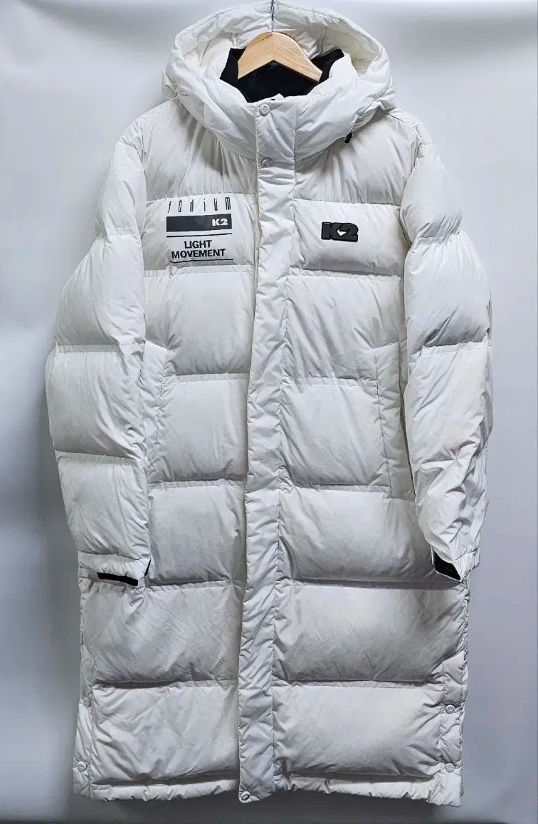 K2 ロング丈 グースダウンコート 105