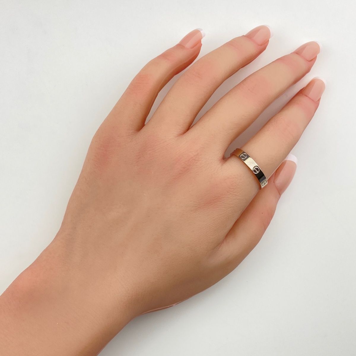 カルティエ CARTIER ミニラブ リング 指輪 リング 19.5号 750 メンズ WWW_SHINETEETH_COM