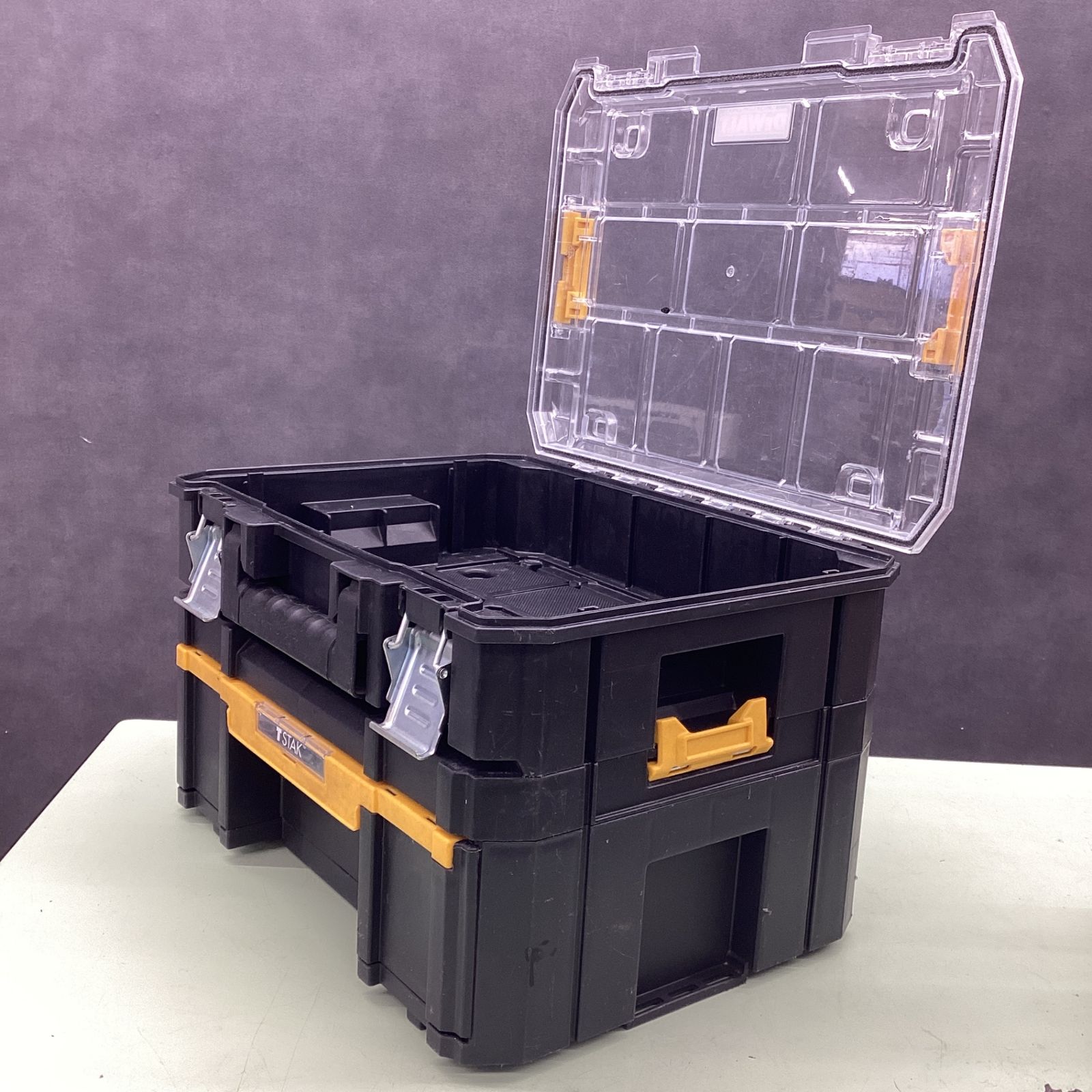 デウォルト(DEWALT) TSTAK 1段 チェスト 工具箱 収納ケース ツール