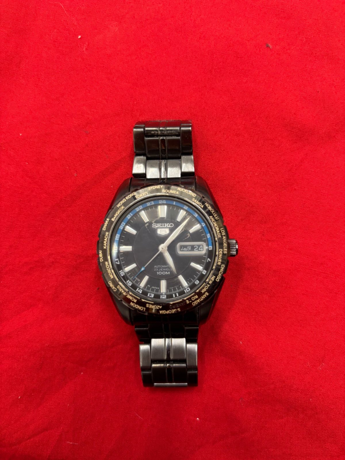 SEIKO 自動巻き腕時計 7s36-03R0 Yahoo!オークション - SEIKO セイコー 7S36-03R0 セイコー 5 ワールド