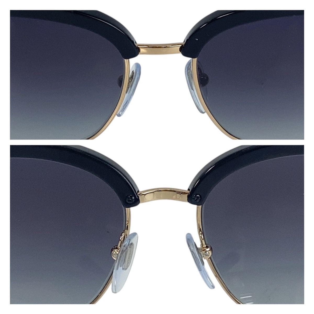 美品 BVLGARI ブルガリ ブラック 黒 ブロンズ プラスチック/メタル  