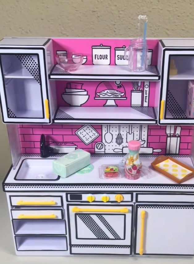 SALE！！ MGA's Miniverse MAKE IT MINI KITCHEN メイクイット