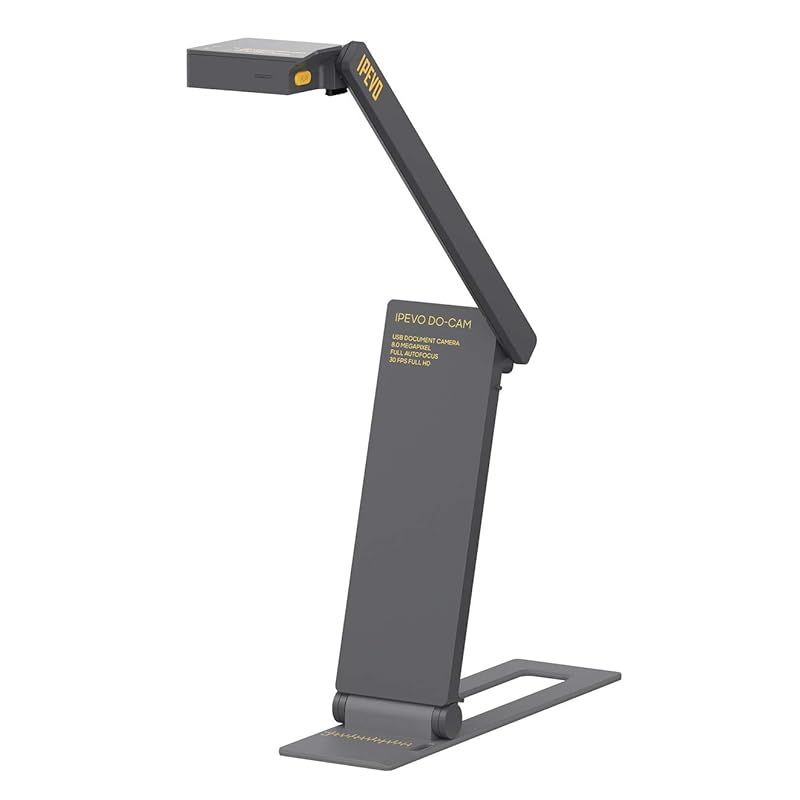 IPEVO 書画カメラ DOCAM 視野角72° 800万画素 4K UHD USB接続 携帯性 コンパクトサイズ 0