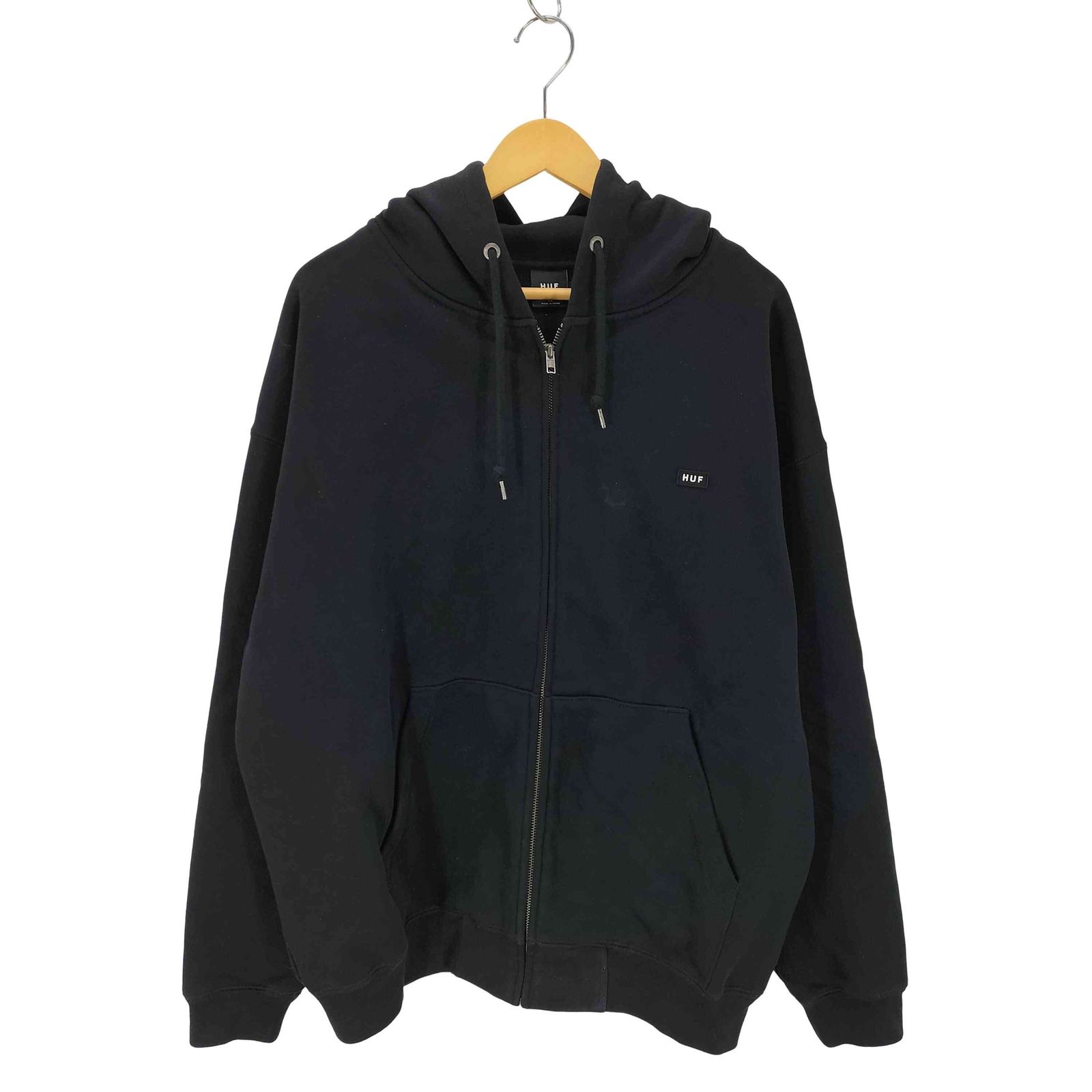 ハフ HUF CLASSIC FLEECE FULL ZIP HOODIE メンズ JPN：XL 