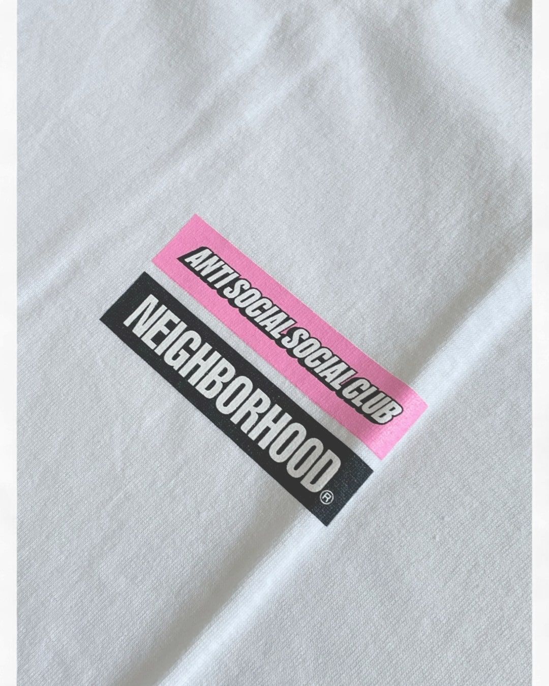 即納★ANTI SOCIAL SOCIAL CLUB EIGHBORHOOD STUCK ON YOU TEE Anti Social Social Club x Neighborhood 'Stuck On You' Tee
