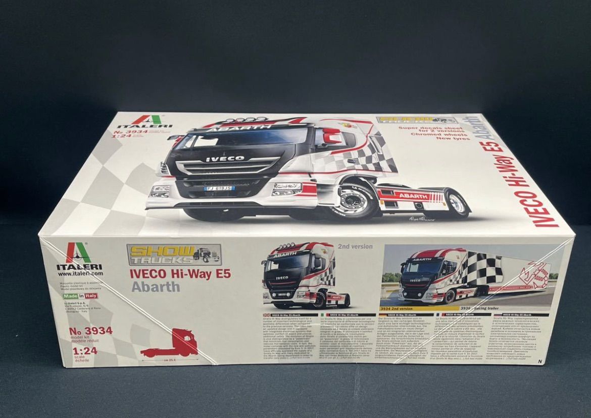 IT3934 1/24 カーモデルシリーズ イヴェコ HI-WY Abarth