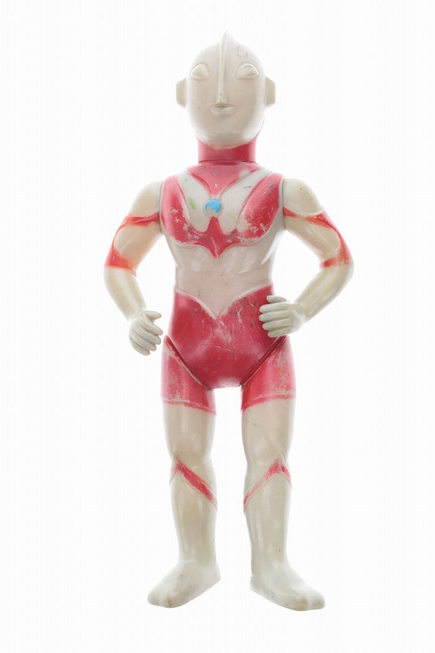 ◇マルサン 当時物 ウルトラマン 赤尻刻印 ソフビ フィギュア