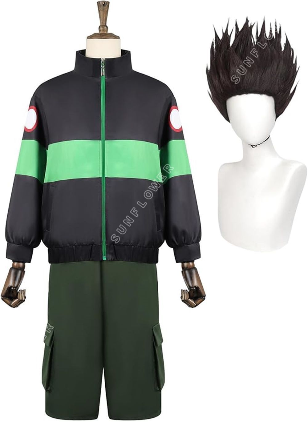 眞霜平助 コスプレ衣装 同人服 制服 スポーツウェア ウィッグ付き サカモトデイズコスプレ SAKAMOTO DAYS アニメ服 坂本DAYS イベント パー