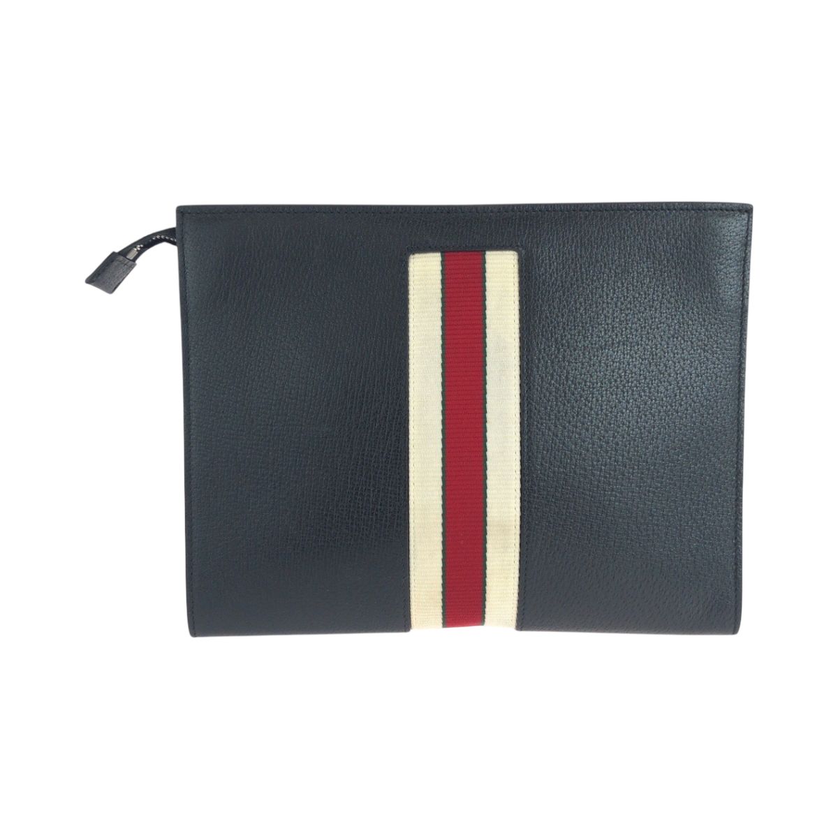GUCCI グッチ ウェブストライプ ブラック 黒 ホワイト シルバー金具 