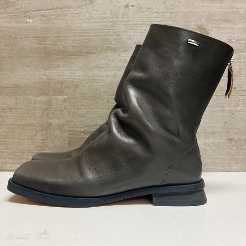 新品 OUR LEGACY BLUNT BOOTレザー ブーツ A2247SD Our Legacy - Blunt Boot Deep Sky Leather
