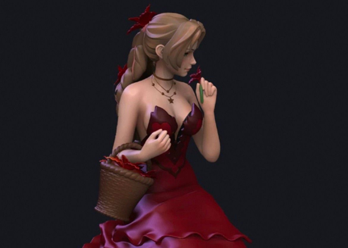 1/6 ガレージキット フィギュア 未塗装 エアリス・ゲインズブール FFⅦ