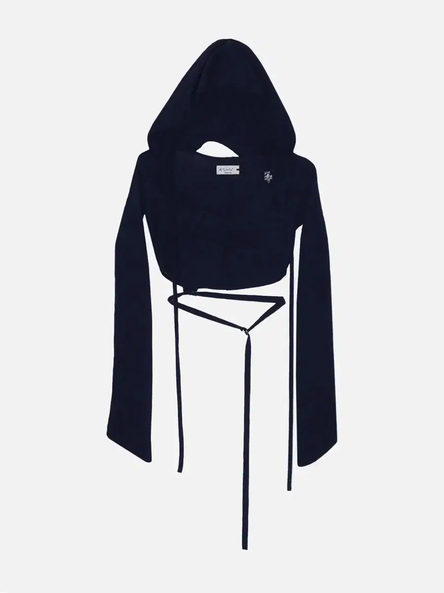 aesynctx アクネティック hooded cardigan black