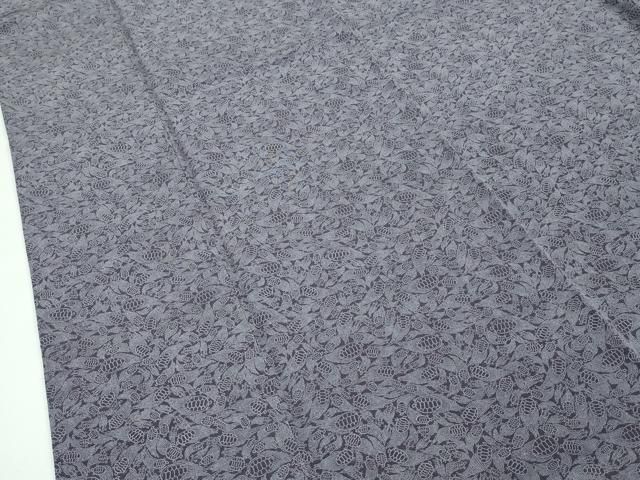 平和屋本店□極上 人間国宝 小宮康孝 江戸小紋 蓑亀 紅消鼠色地 西武