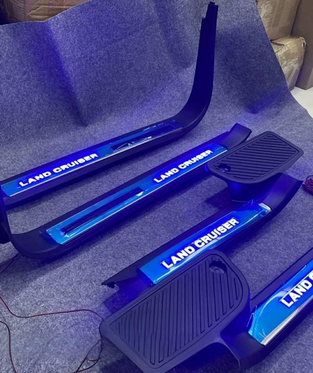パネル ランドクルーザー ランクル 200系 LC200 LED スカッフプレート サイド