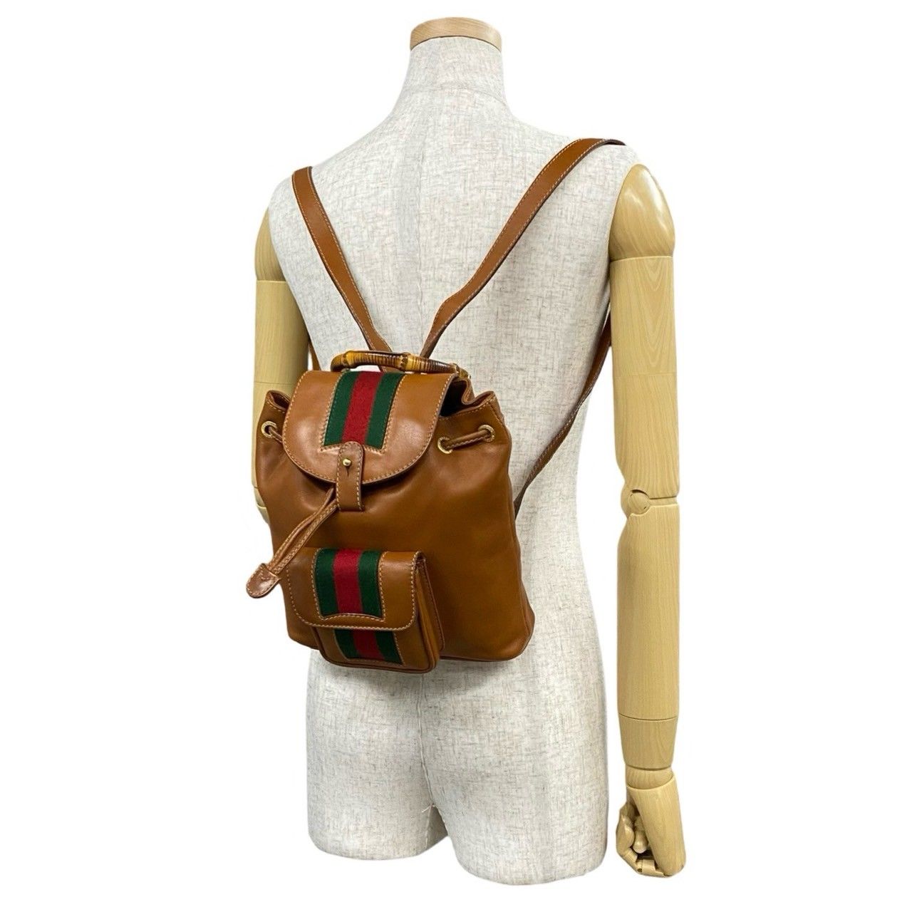 極 美品 袋付き GUCCI グッチ オールドグッチ ヴィンテージ