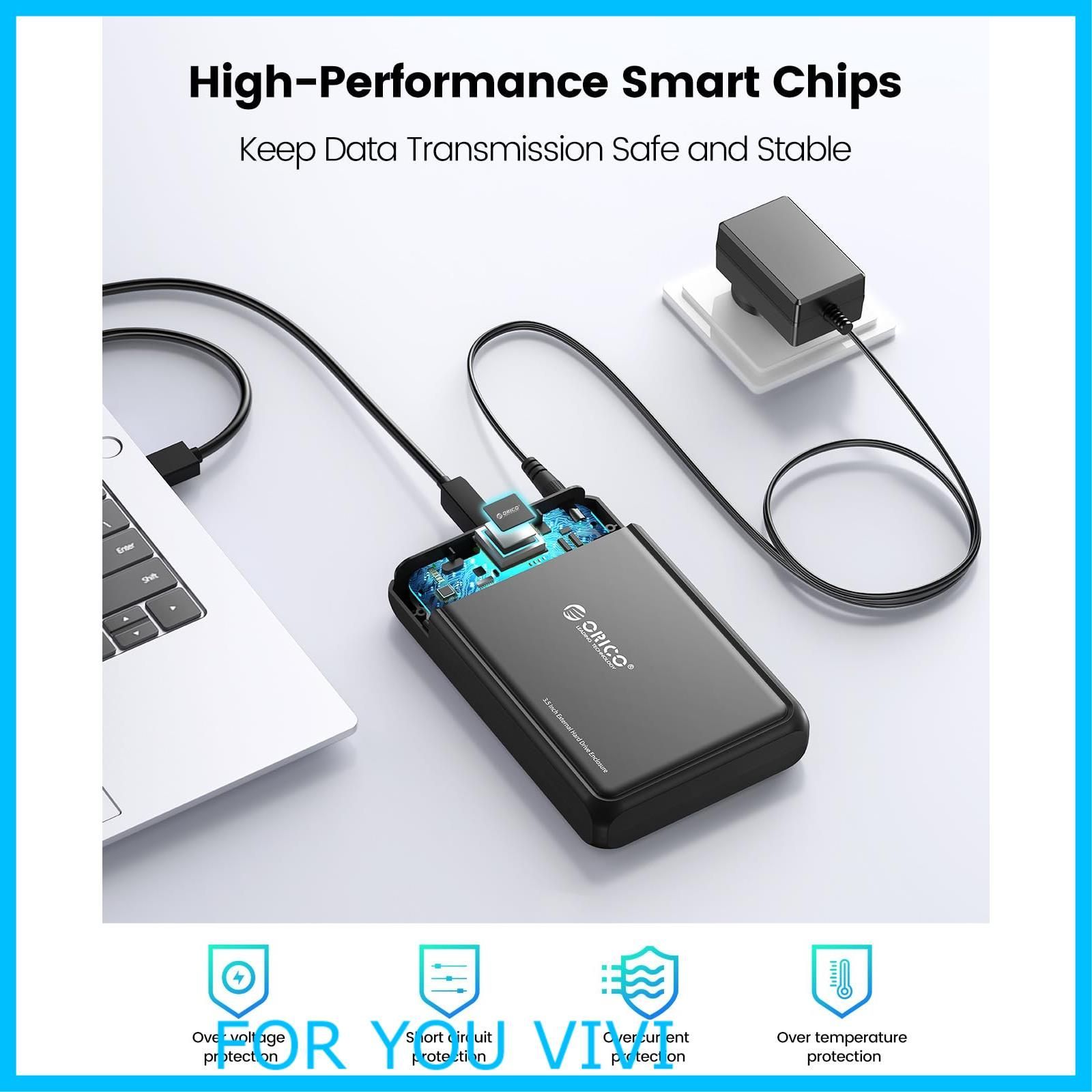 ORICO 3.5インチ HDDケース 5ベイ USB3.0接続 Amazon.co.jp: ORICO 3.5インチ ハードディスクケース USB3.0