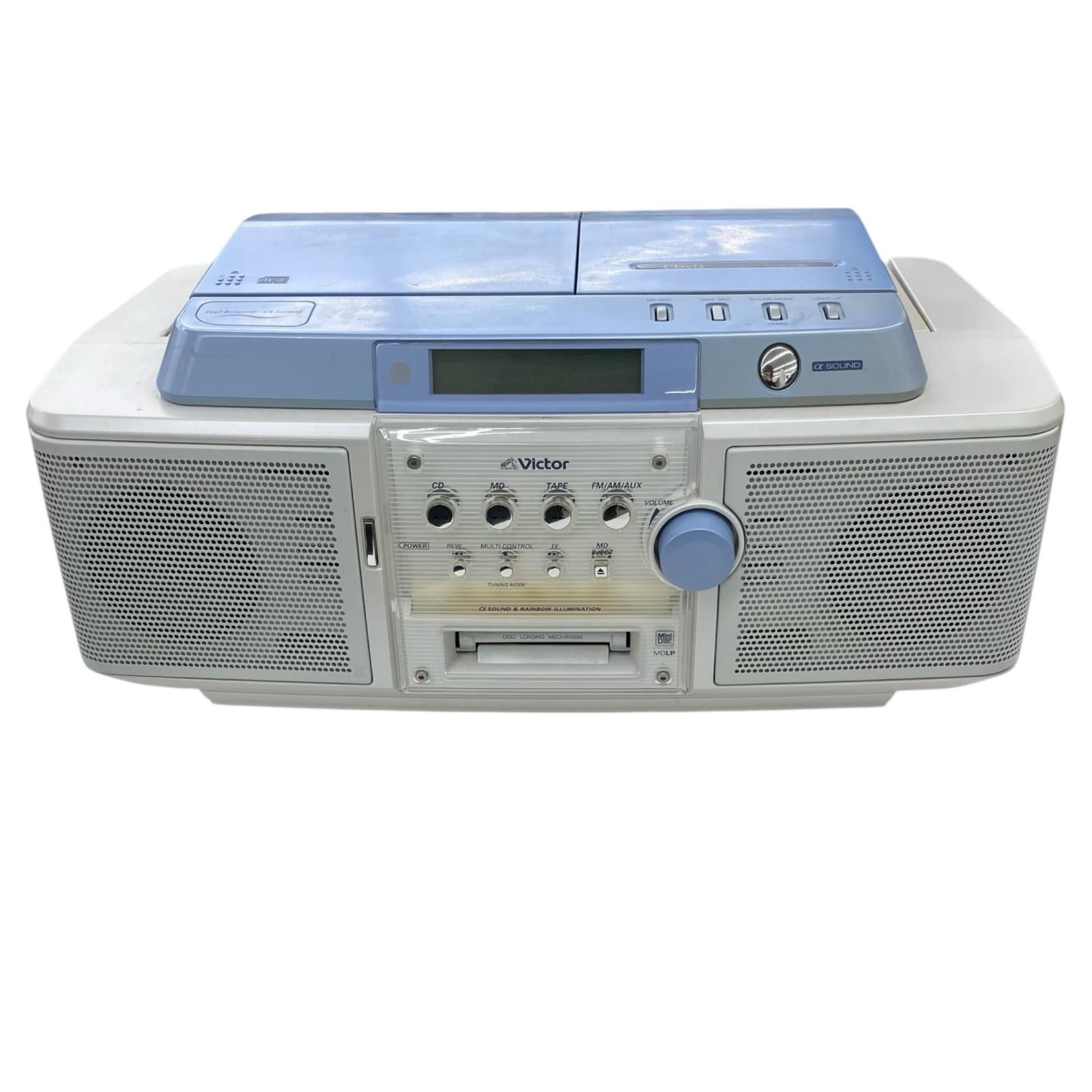 Victor MDLD CD-MDポータブルシステム RD-M2 CD-MDメモリーポータブル