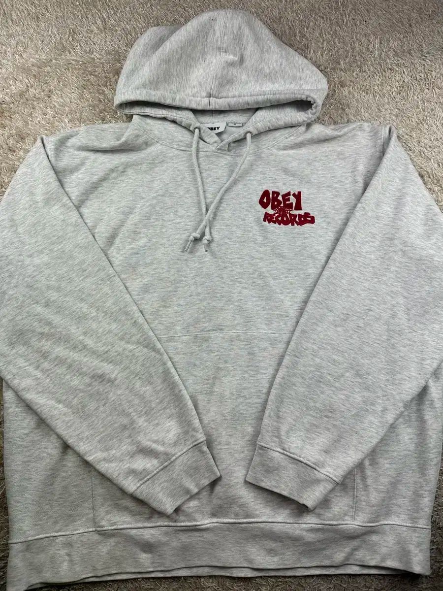 OBEY オベイ 裏起毛 フーディー パーカー XL