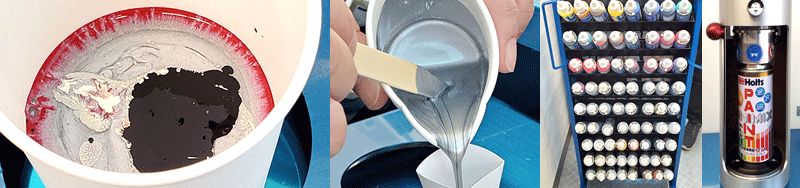 ダイハツ 089 プラチナホワイトパールマイカ 3P  スプレー  Holts 調合塗料 260ml カー塗料 上塗り 下塗り MINIMIX 車塗装 キズ修繕