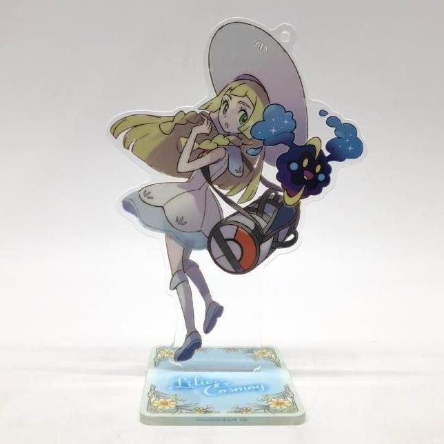 ポケモン アクリルスタンドキーホルダー　リーリエ＆コスモッグ Amazon.co.jp: ポケモンセンターオリジナル アクリルスタンド