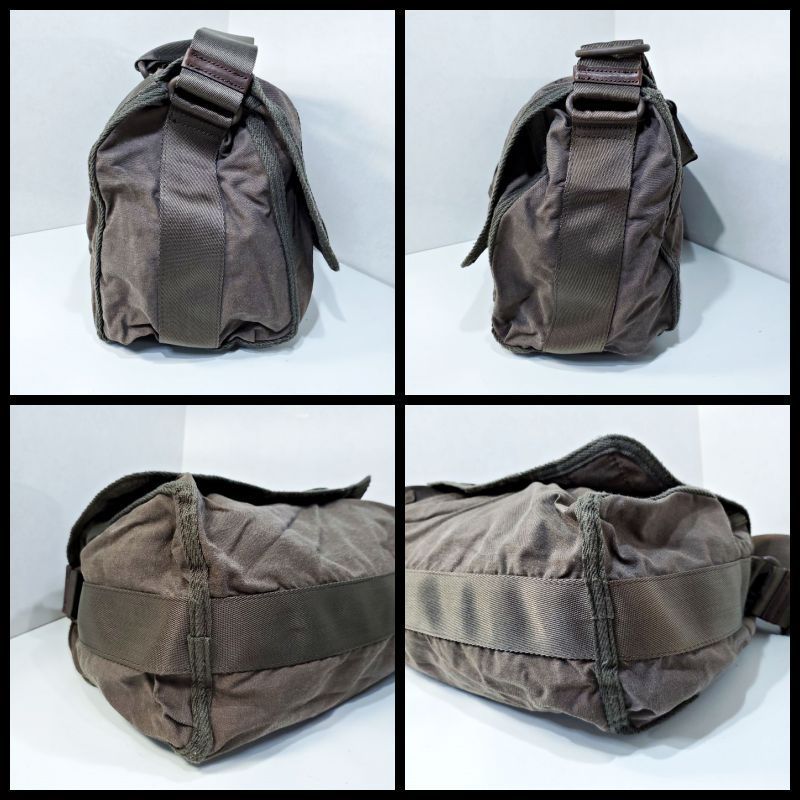 美品】 MARC BY MARC JACOBS メッセンジャーバッグ カーキ