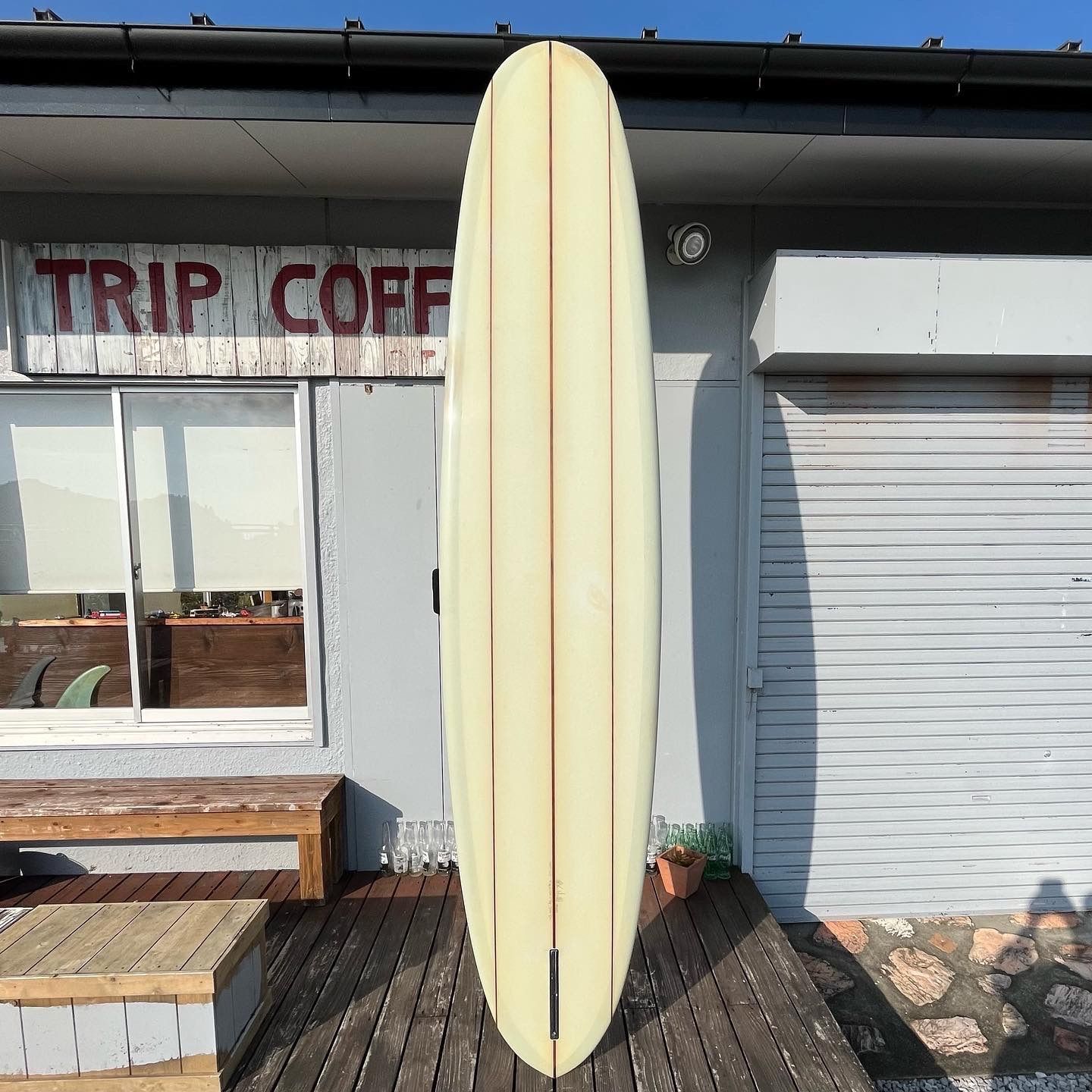 中古ロングボードシングルフィン 9.4/23/3 中古ロングボードシングル