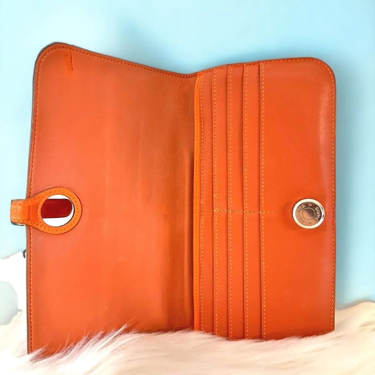 新品未使用品 HERMES エルメス ドゴンGM 長財布 確実正規品 美品