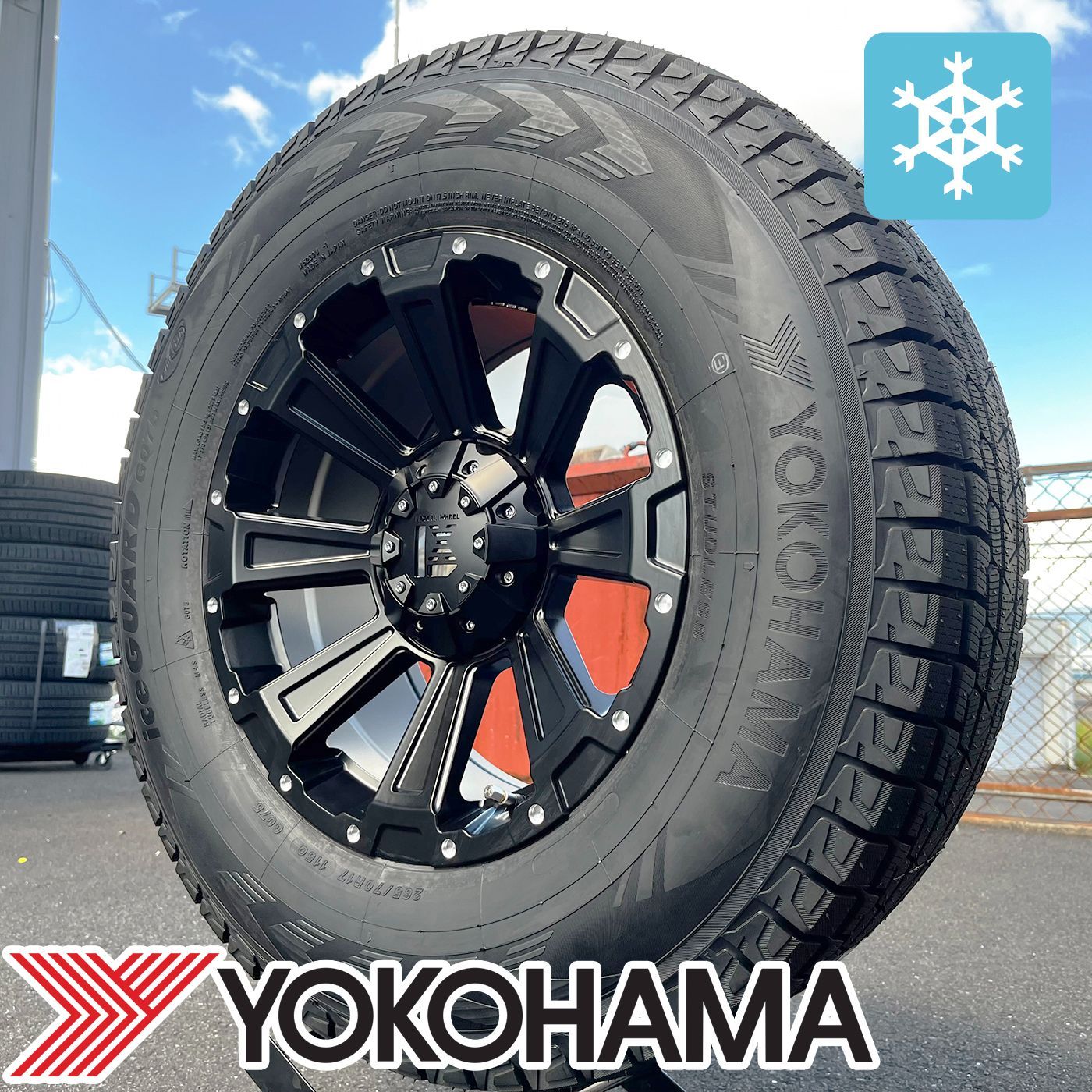 1月中旬入荷予定 ランドクルーザー250 ランクル250 スタッドレスタイヤ