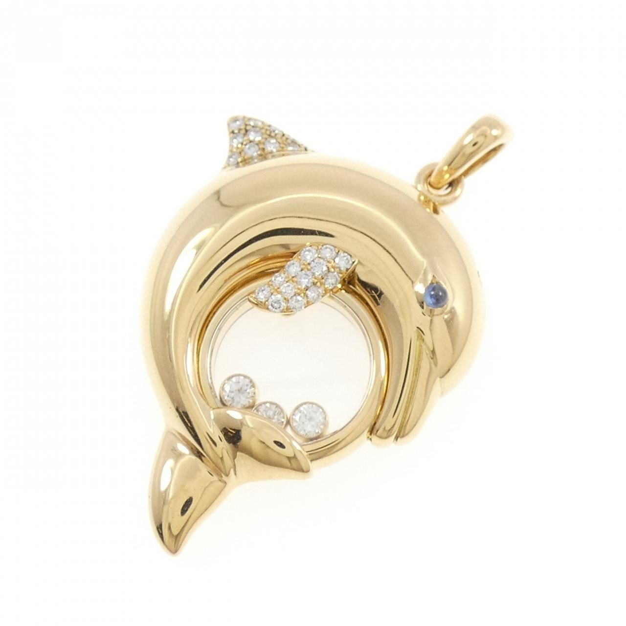 ショパール サファイヤ ペンダント