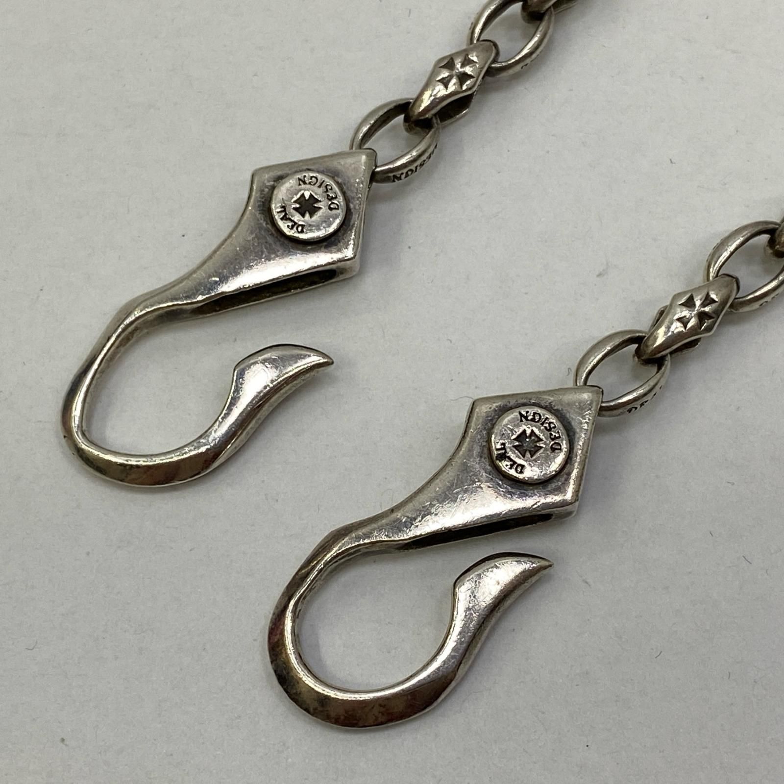 ★ 加古川店 DEAL DESIGN | ディールデザイン ウォレットチェーン シルバー 134