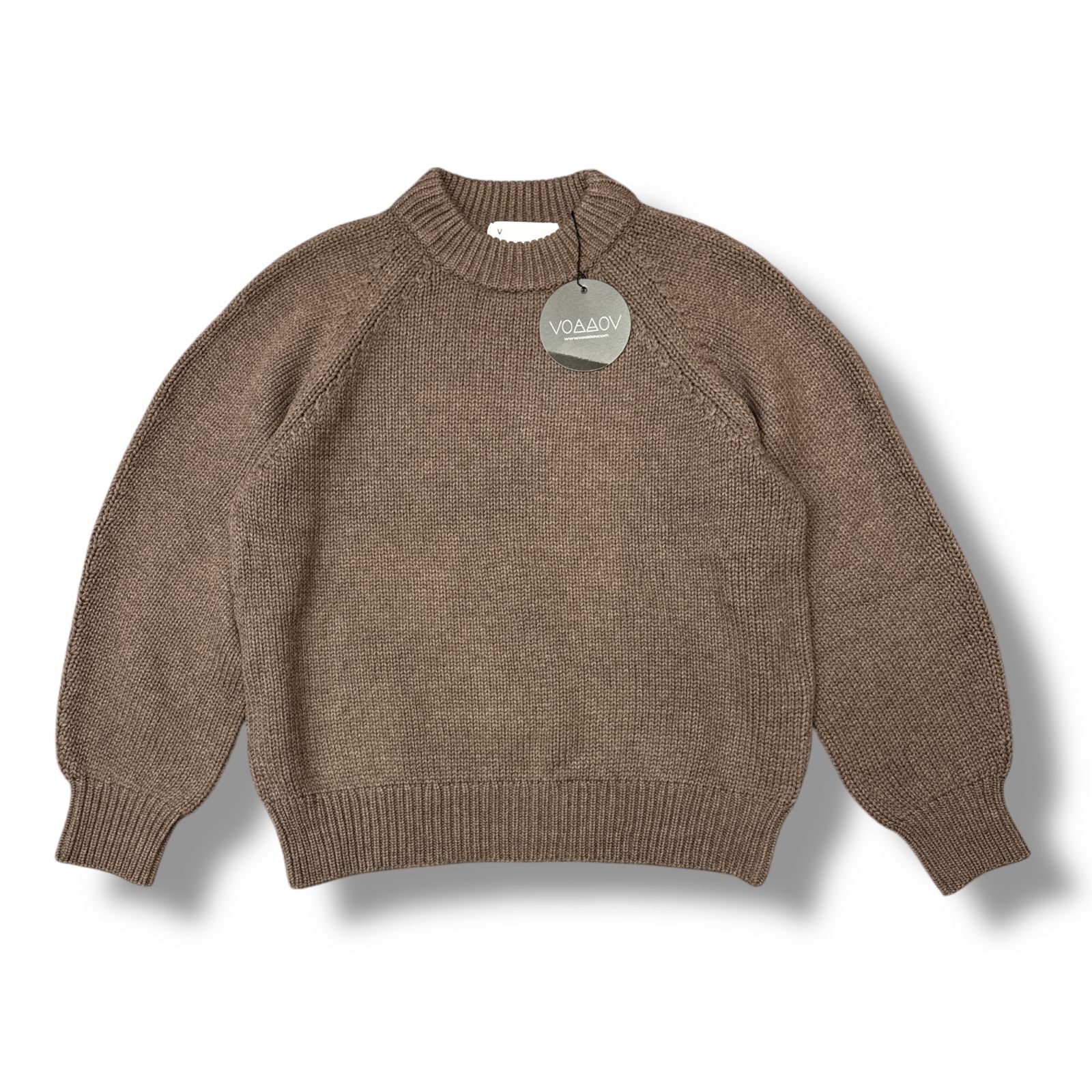 参考上代47300円 未使用品 VOAAOV LOW GAUGE SUPER FINE MERINO