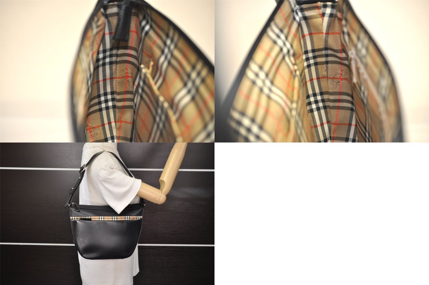 BURBERRY バーバリー ノバチェック柄 ショルダーバッグ 財布