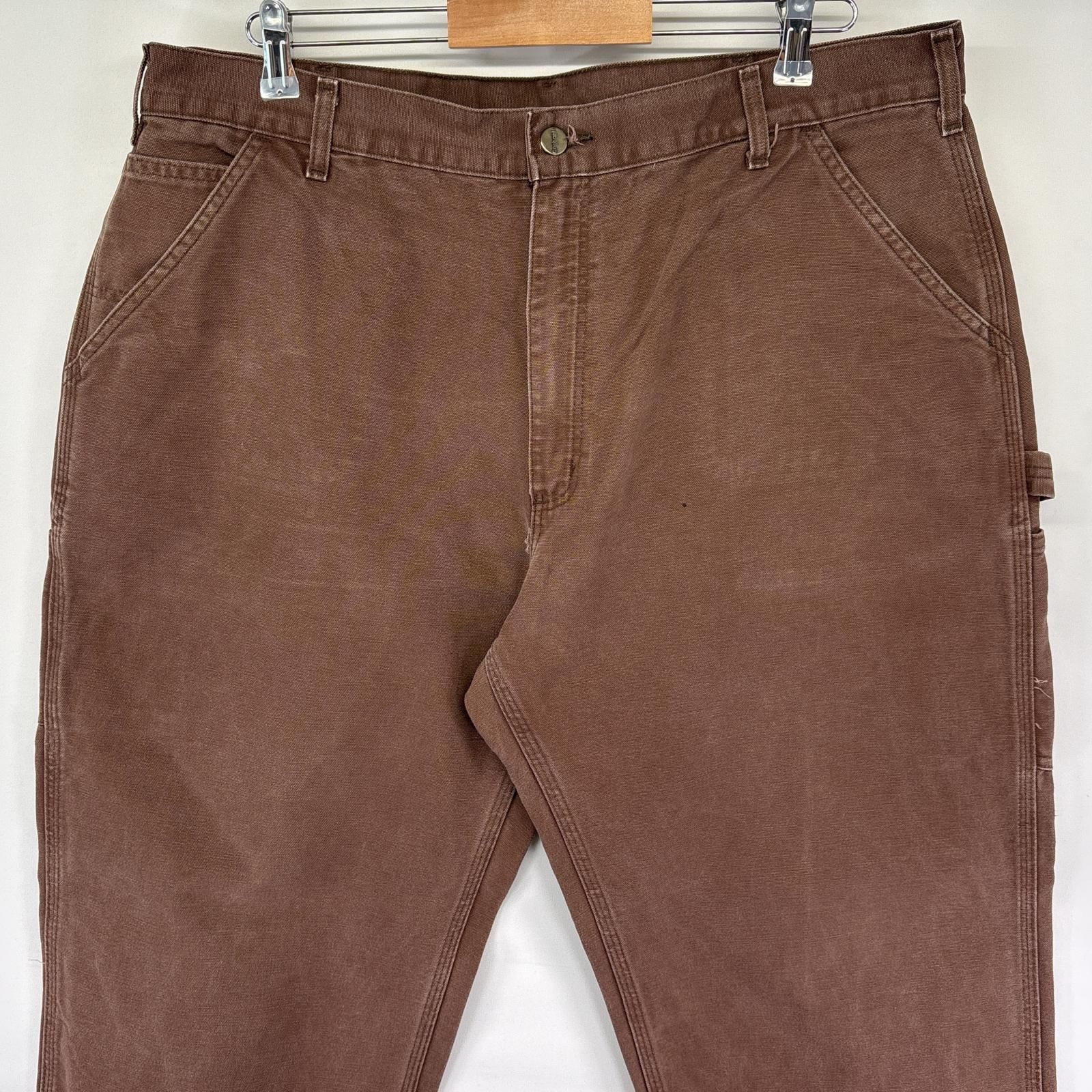 【ブランド古着】Carhartt ブラウンワークパンツ 古着 カーハート Carhartt ワークパンツ ダック地 ペインター