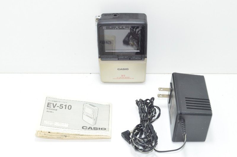 送料無料】 カシオ CASIO EV-510 ポータブル液晶テレビ TFTカラー液晶