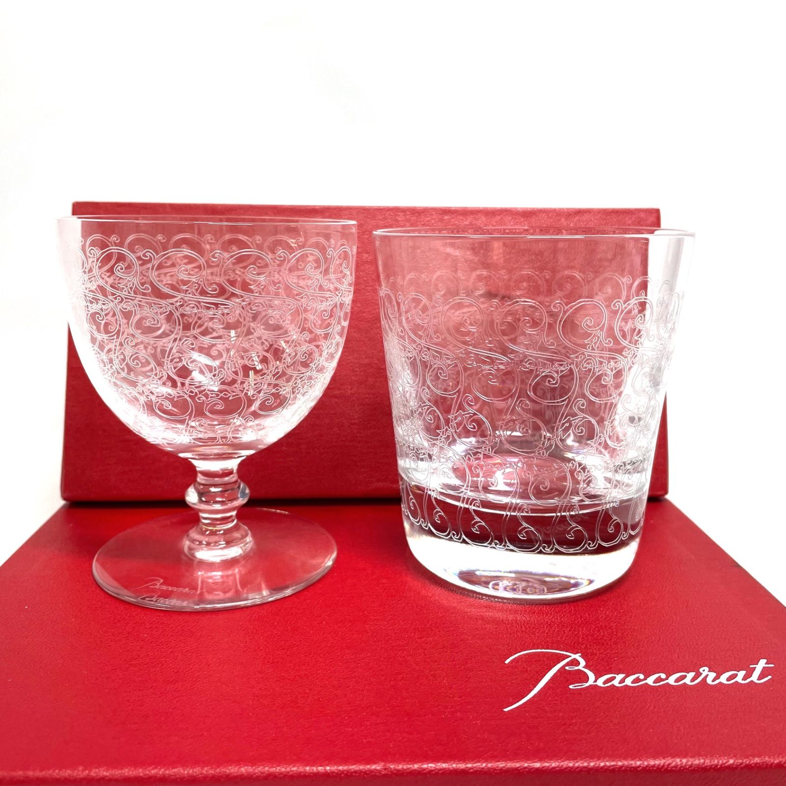 Baccarat バカラ ローハン グラス タンブラー セット 現状品 管理No.2188