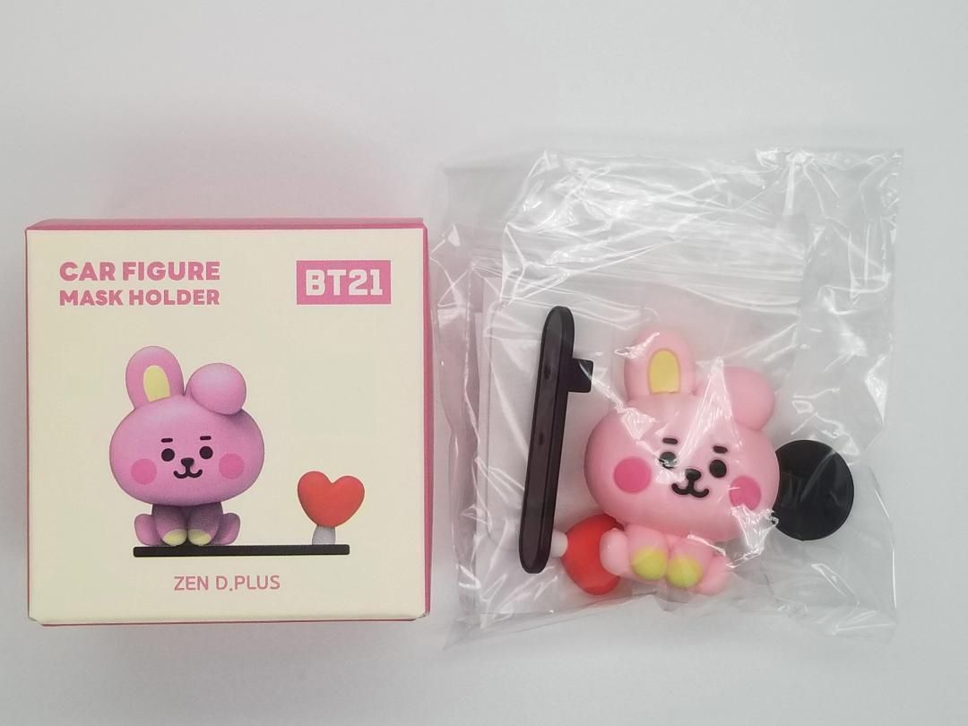 BT21 BTS マスクホルダー カーフィギュア COOKY - 價性比(カソンビ ...