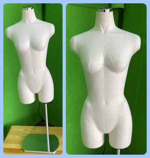 東京キイヤ】7号サイズ 婦人トルソー 芯地張り 軽量発泡ボディ