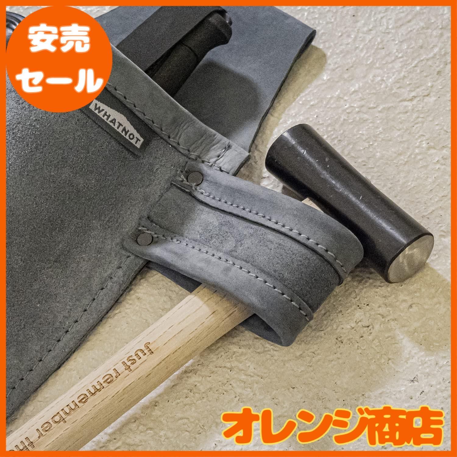 WHATNOT ワットノット ツールポーチ ヌバックレザー 日本製 ワークポーチ 腰袋 釘袋 ペグ