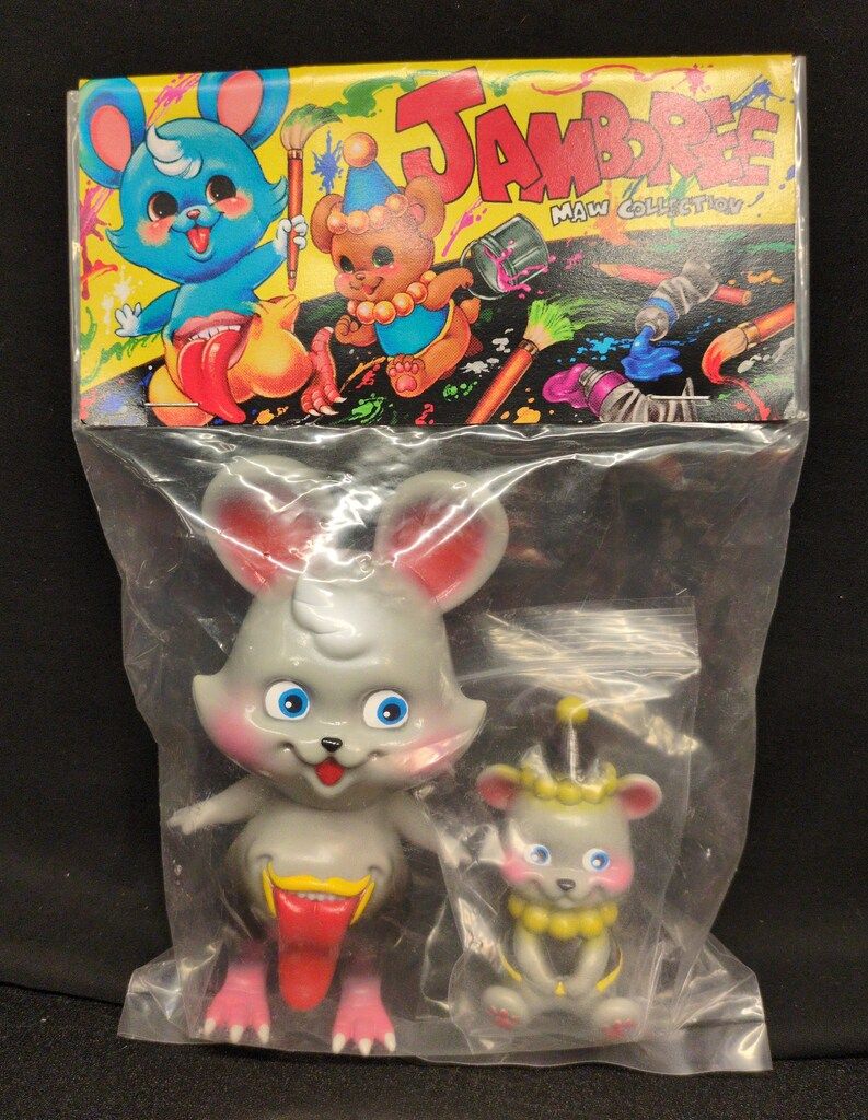 maw collection Jamboree set 灰色成型/黒/赤/ピンク