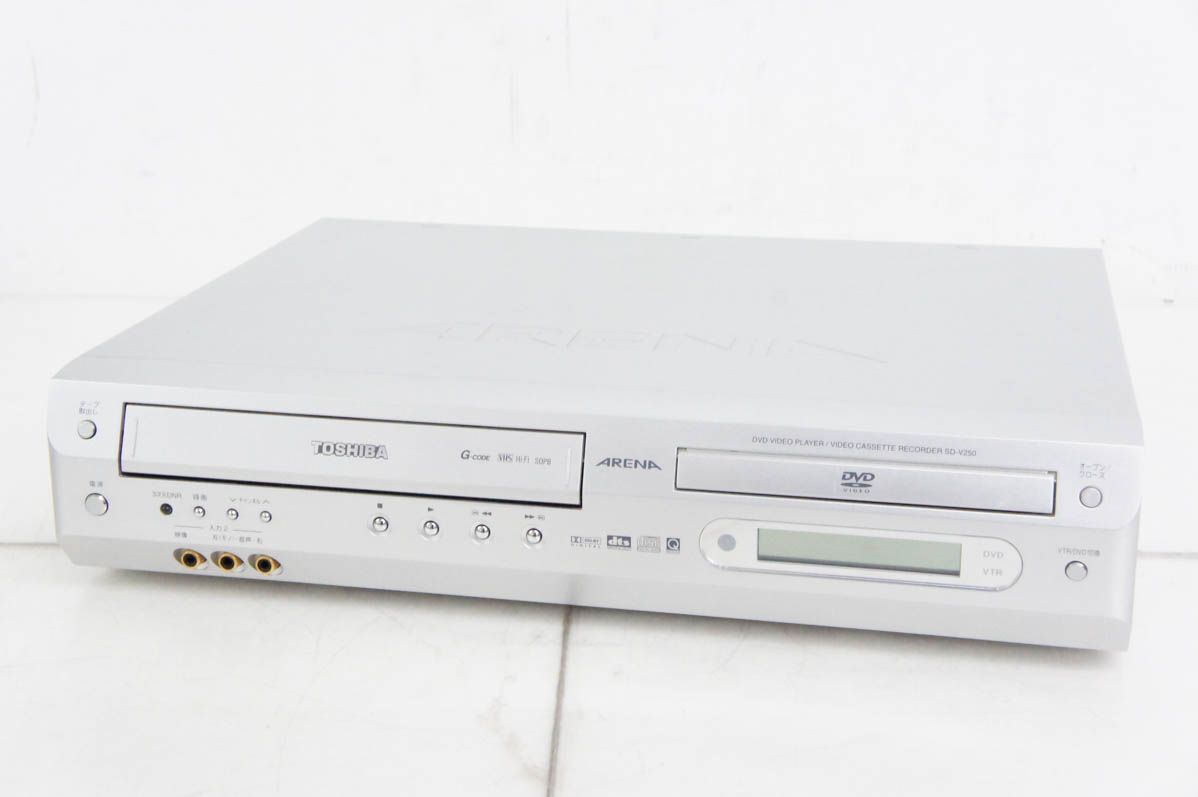 中古】東芝TOSHIBA VTR一体型DVDビデオプレーヤー DVDプレーヤー