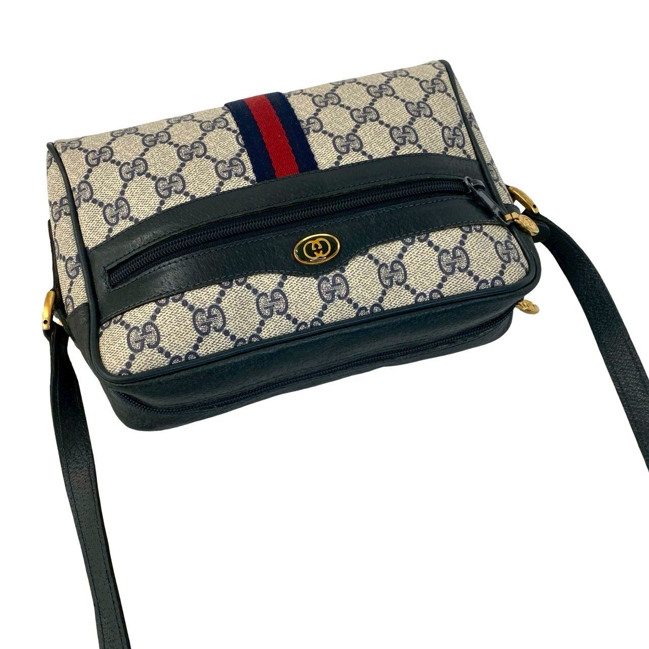 グッチ ヴィンテージ ポーチ シェリーライン　レザー 楽天市場】GUCCI グッチ ヴィンテージ オールドグッチ シェリー