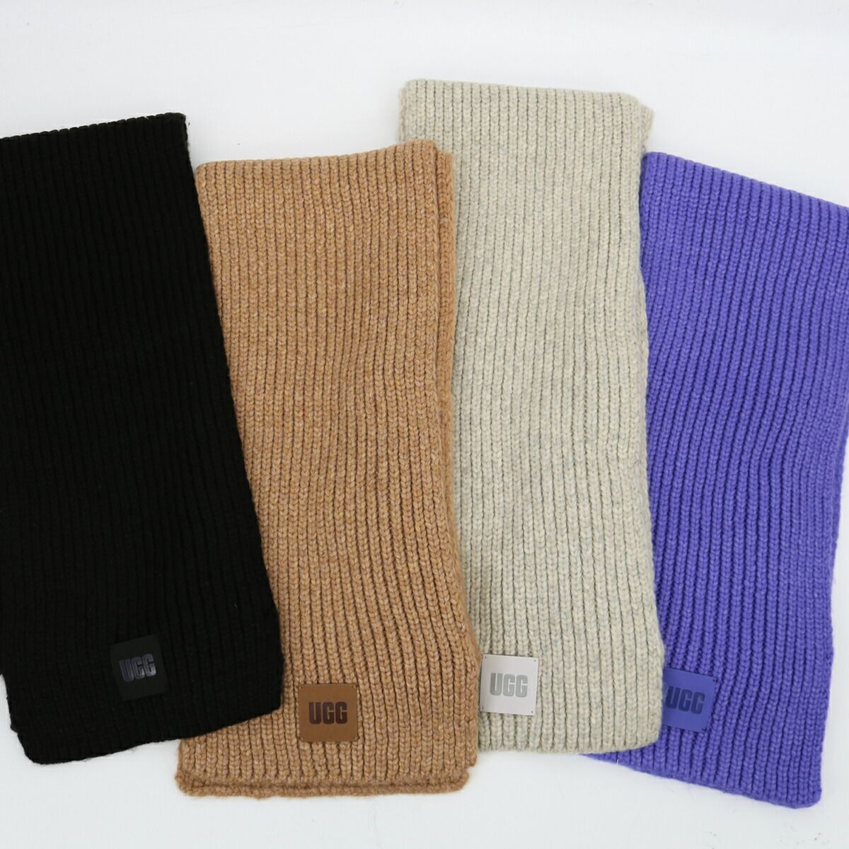 □UGG アグ 101106 U Chunky Rib Scarf チャンキーリブスカーフ