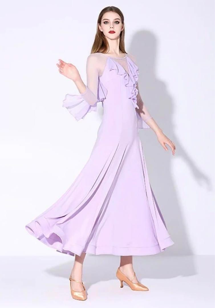 ダンス練習着✨スタンダード向けワンピース♪ちょっとしたダンス