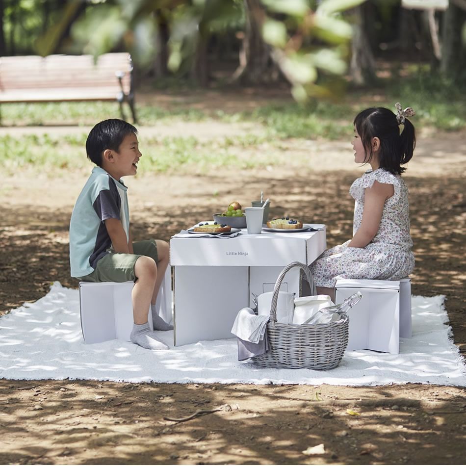 テーブル ミニ ダンボール 家具 ミニテーブルダンボール簡単組み立て式