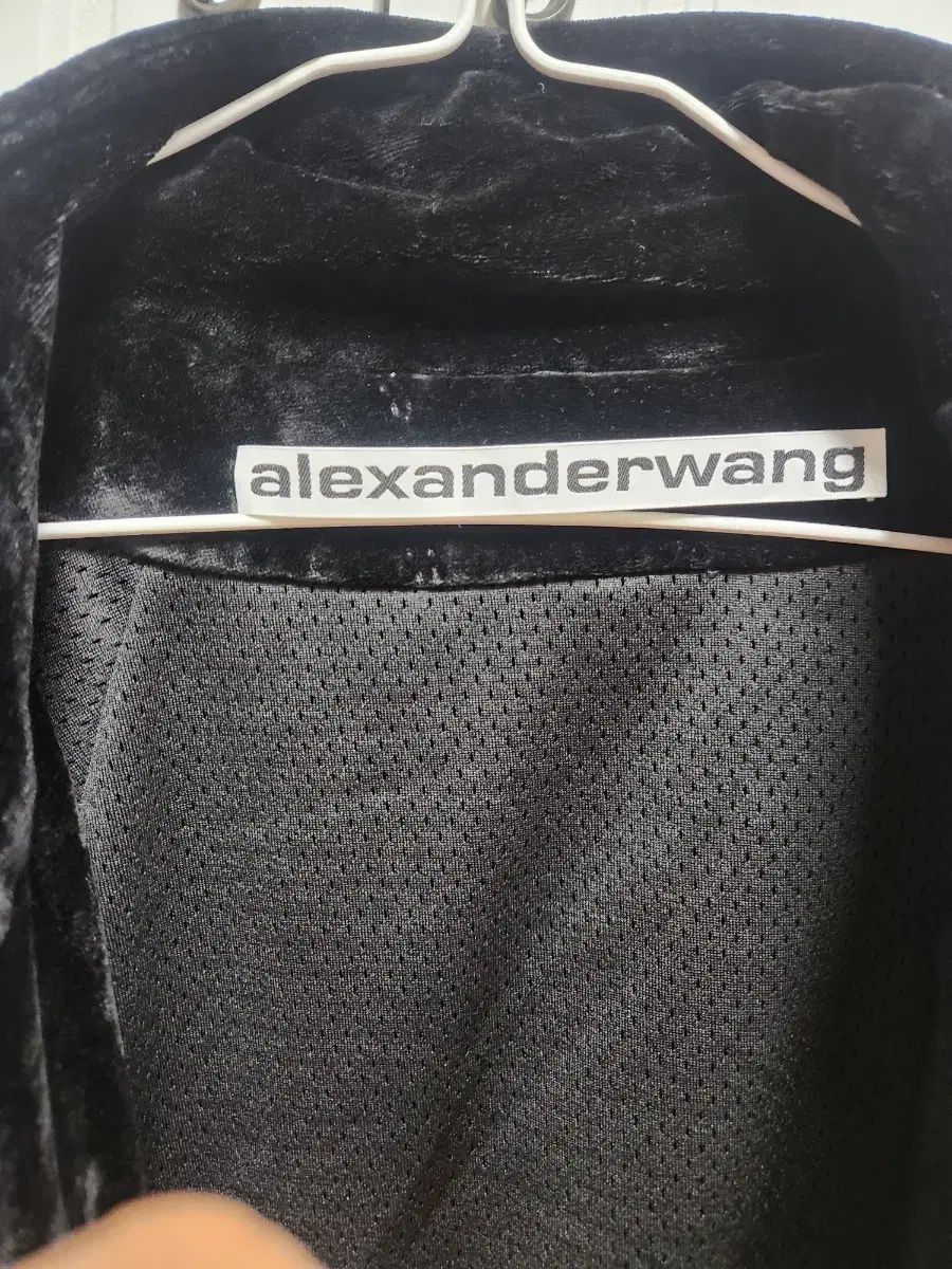 Alexander Wang アレキサンダーワング ベロア トレーニングウェア セット 黒 S サイズ MAAHADDERANG_COM