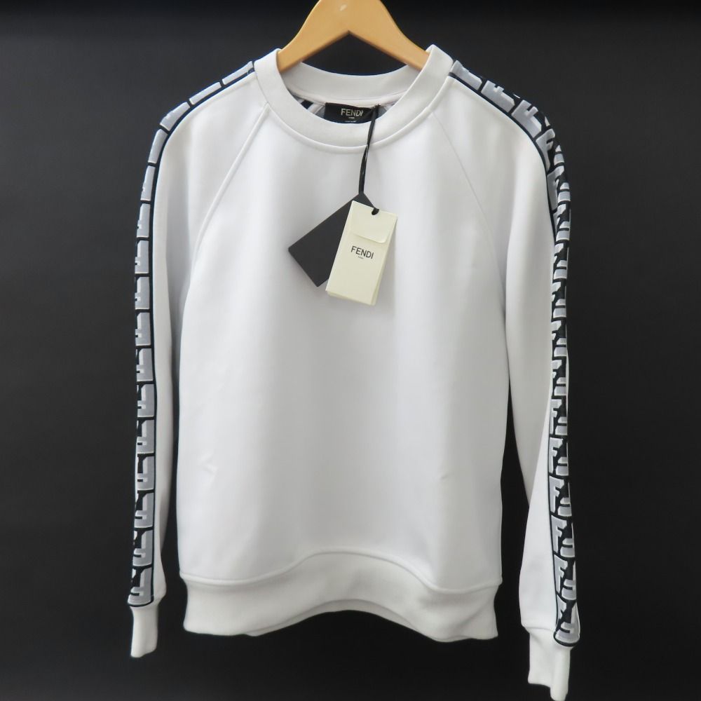 100513 FENDI フェンディ タグ付 長袖 服 トップス ズッカ柄 S