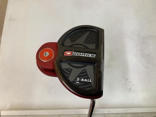 オデッセイ O WORKS RED 2 BALL 33インチ USA パター PT スチール フレックスその他 メンズ 男性用 右利き 右用 Cランク ゴルフクラブ