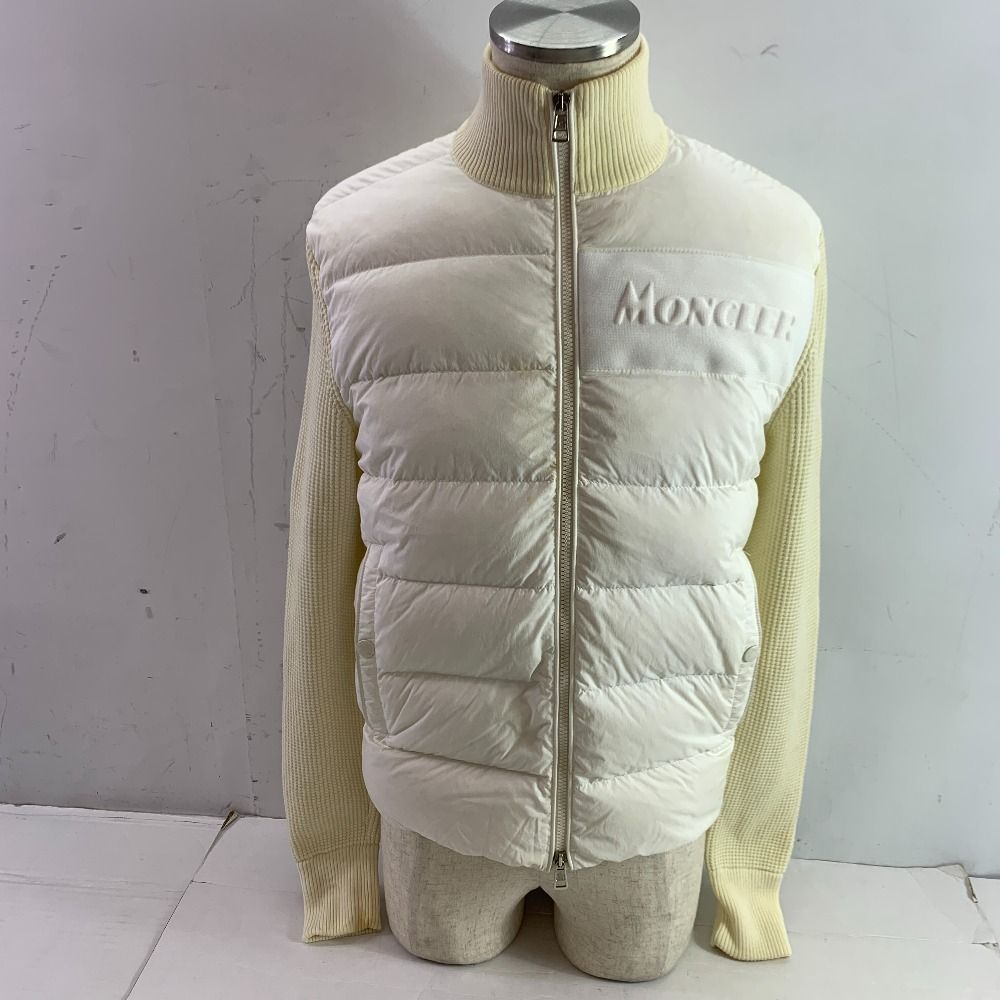 04w3026▽※【中古】モンクレール MONCLER 20AW CARDIGAN TRICOT ダウン  