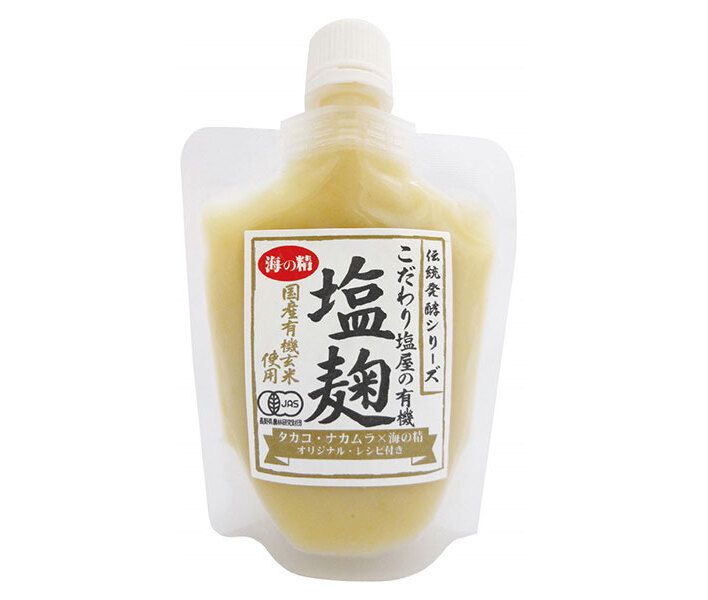 海の精 有機玄米 塩麹 170g×30袋入｜ 塩こうじ 有機 玄米 麹