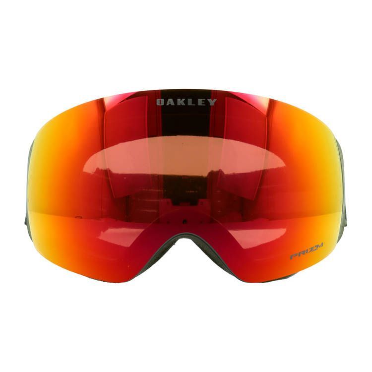 Oakley スキーゴーグル ミラー レッド/ブラック Oakley 偏光レンズ